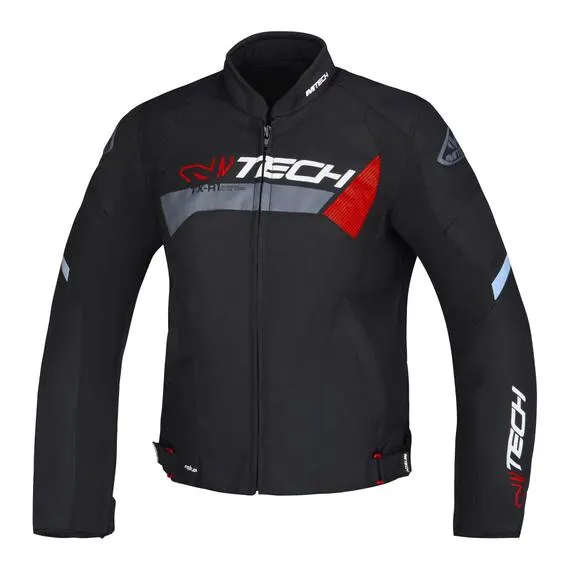 Giacca moto da donna TX-R1 Lady Nero/Rosso