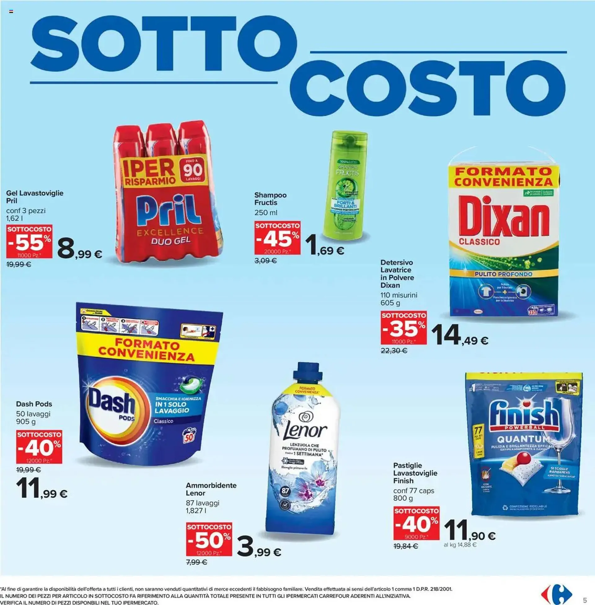 Volantino Carrefour Iper da 5 settembre a 14 settembre di 2025 - Pagina del volantino 5