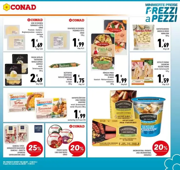 Prezzi a pezzi da 11 marzo a 24 marzo di 2025 - Pagina del volantino 13