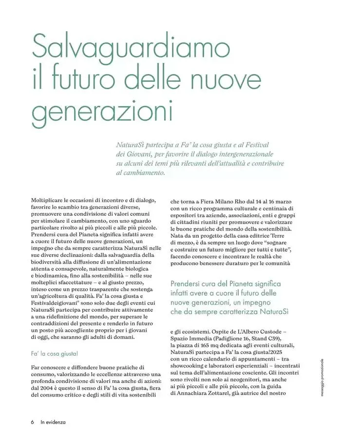 Primavera, una rinscita da condividere da 1 marzo a 30 aprile di 2025 - Pagina del volantino 6
