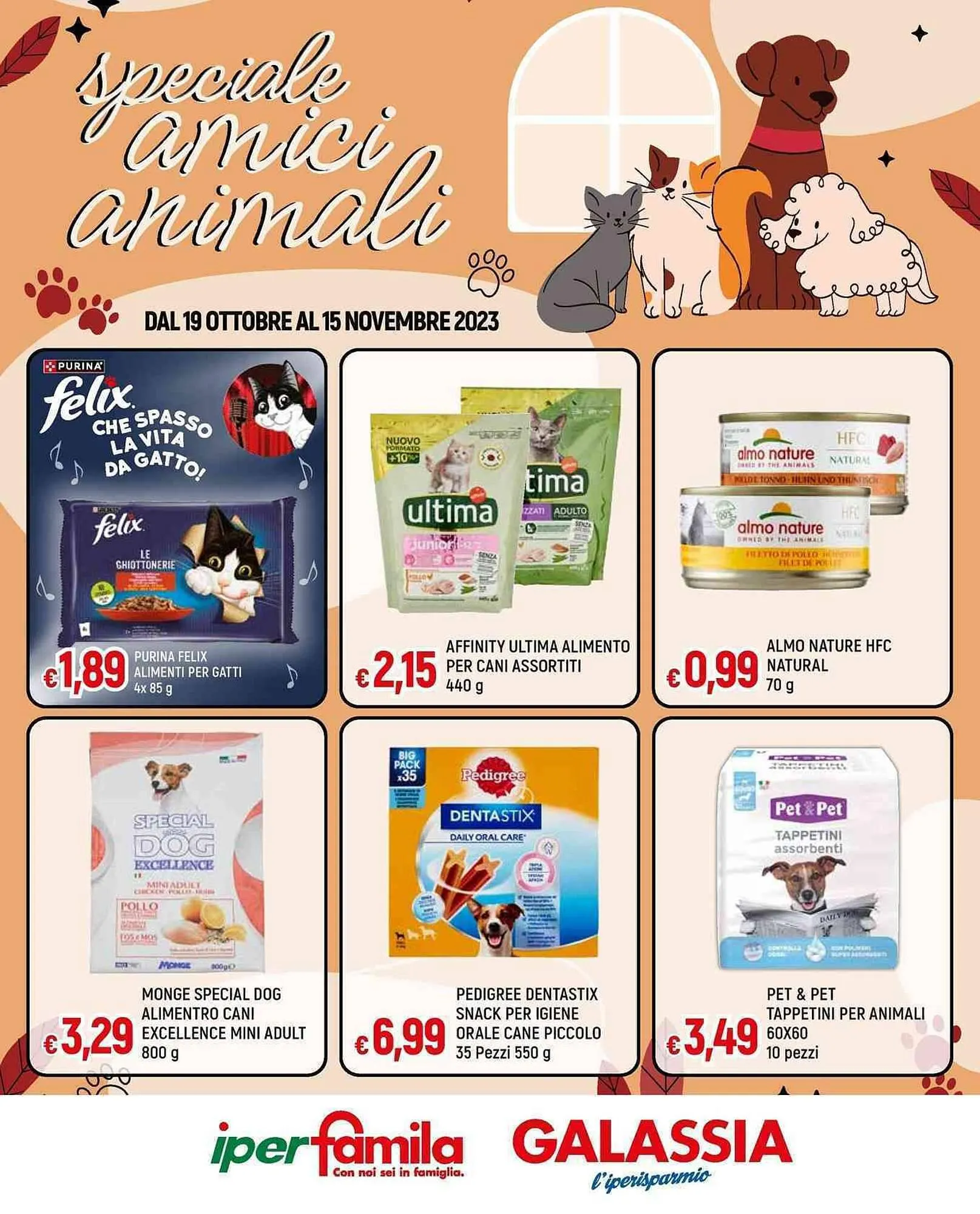 Volantino Galassia da 19 ottobre a 15 dicembre di 2023 - Pagina del volantino 1