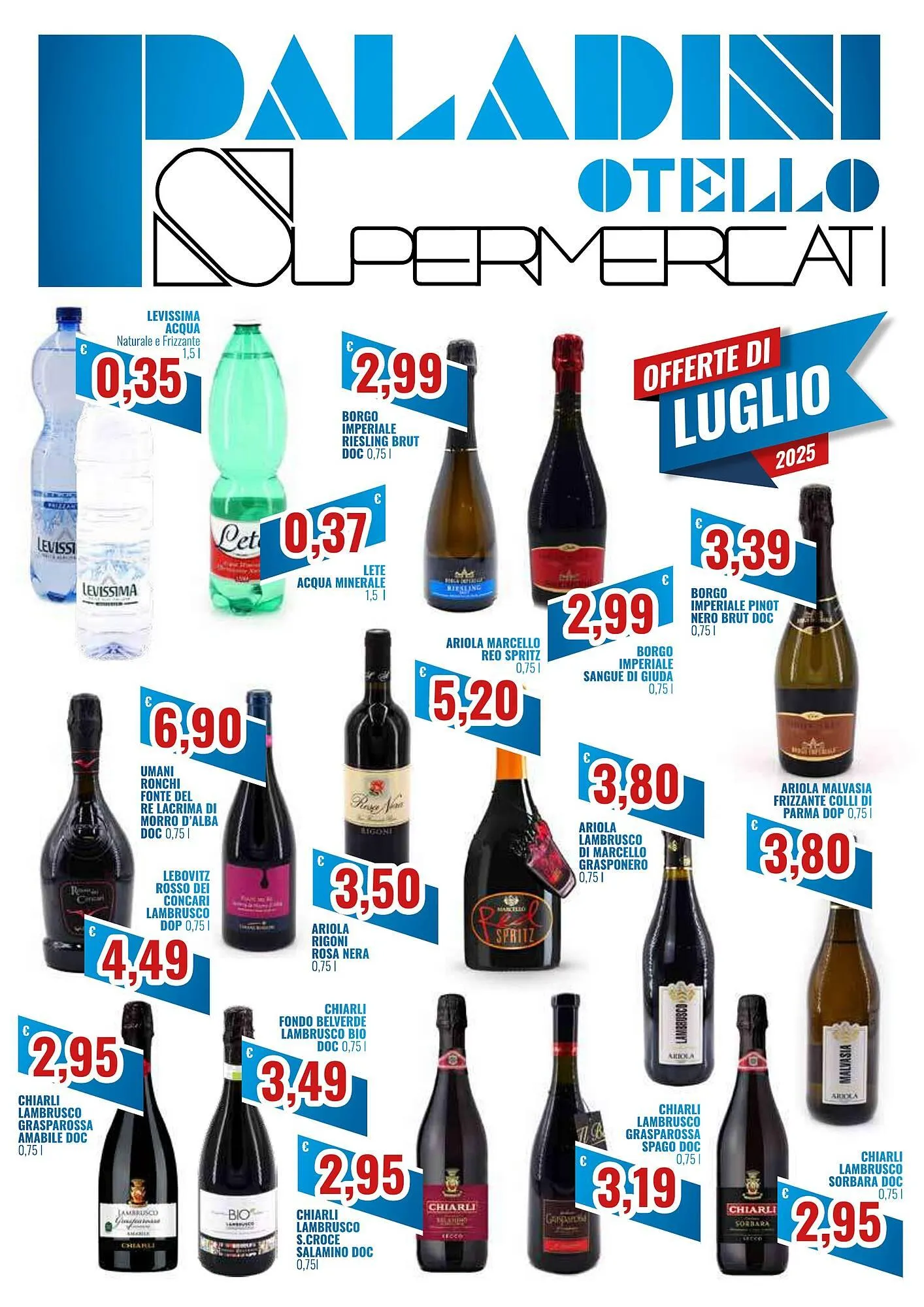 Volantino Paladini Otello Supermercato - 1