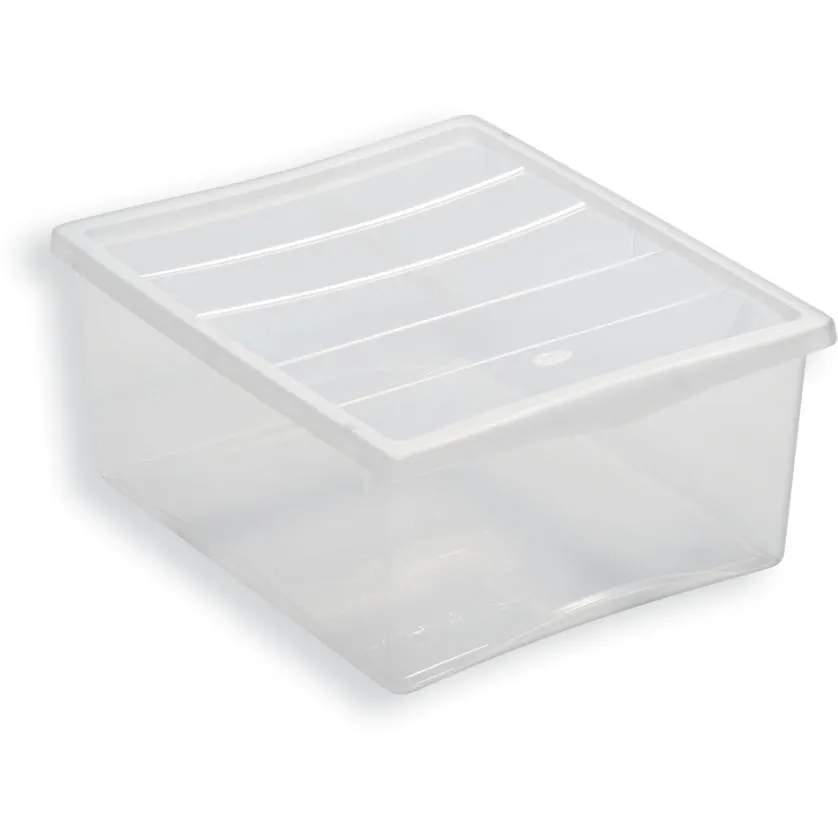 Contenitore in plastica trasparente Box Spring M