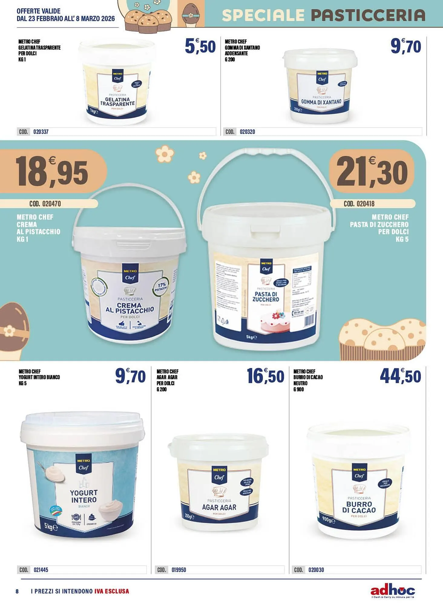Volantino Adhoc da 23 febbraio a 8 marzo di 2026 - Pagina del volantino 8