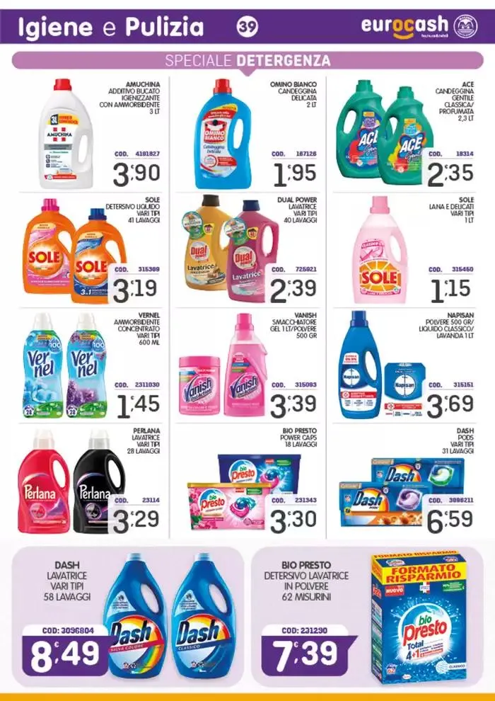 Sottocosto da 20 gennaio a 16 febbraio di 2025 - Pagina del volantino 39