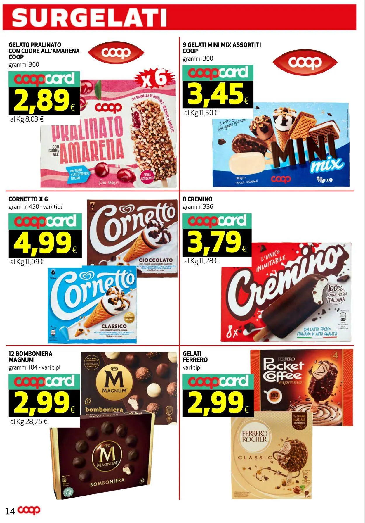 Coop Volantino attuale da 3 giugno a 11 giugno di 2025 - Pagina del volantino 14