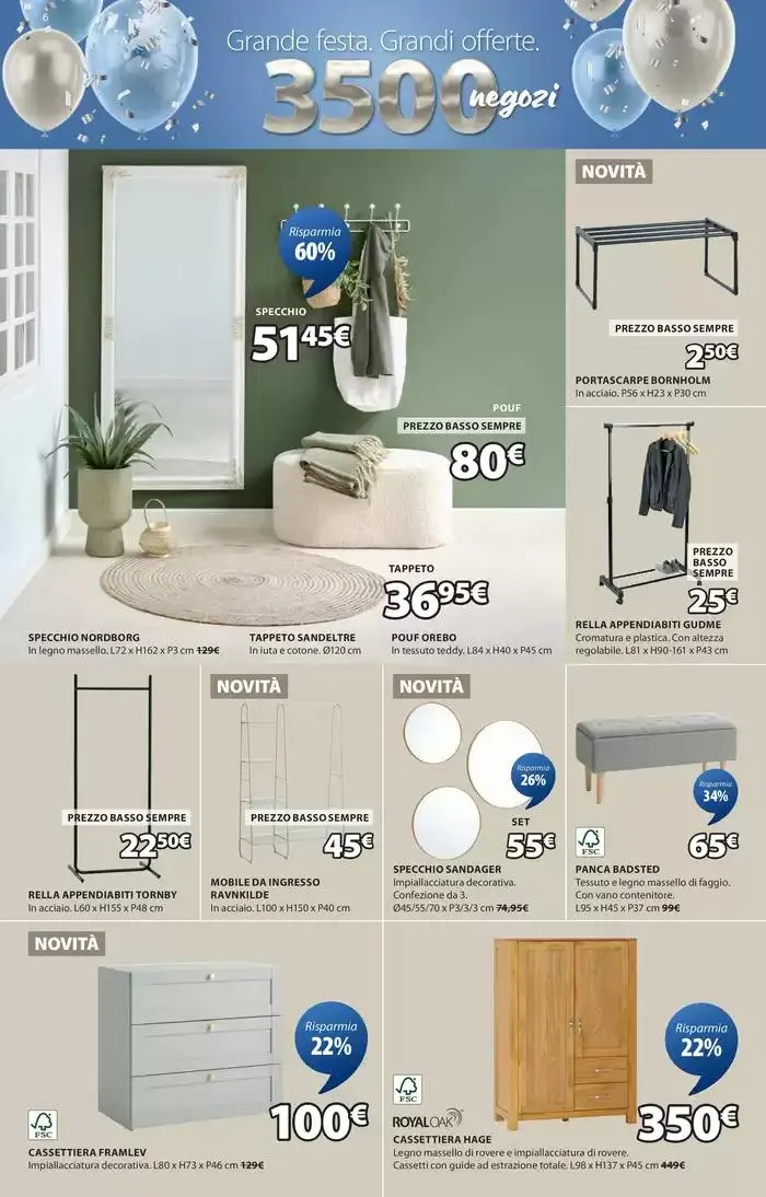 Grande festa. Grandi offerte. da 26 settembre a 23 ottobre di 2024 - Pagina del volantino 6