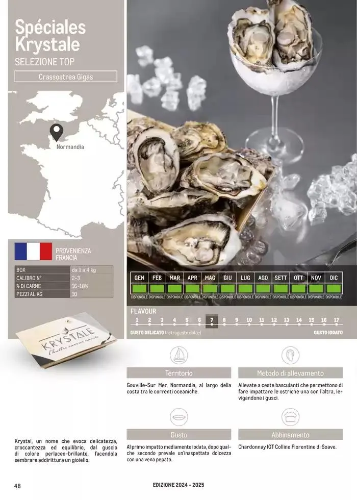 Catalogo Frutti di mare da 2 gennaio a 31 luglio di 2025 - Pagina del volantino 48
