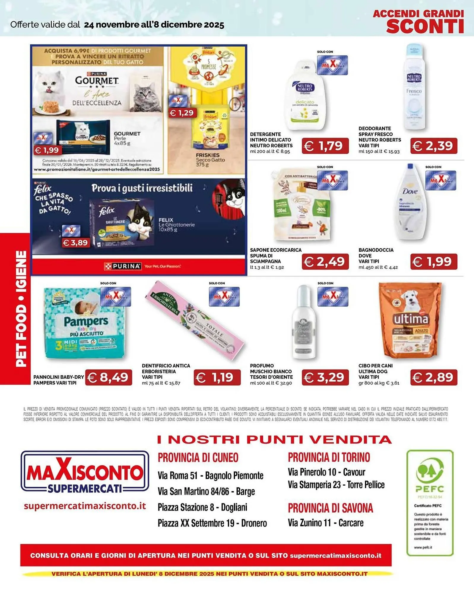 Volantino Maxisconto da 24 novembre a 8 dicembre di 2025 - Pagina del volantino 12
