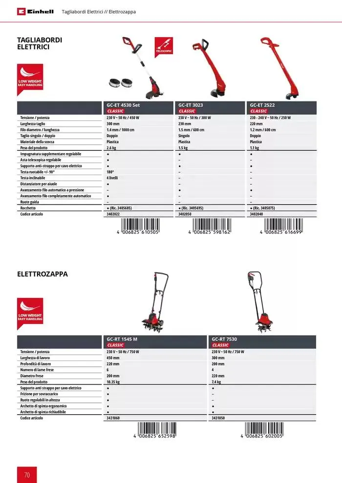 Giardinaggio 2025 da 11 febbraio a 31 dicembre di 2025 - Pagina del volantino 70