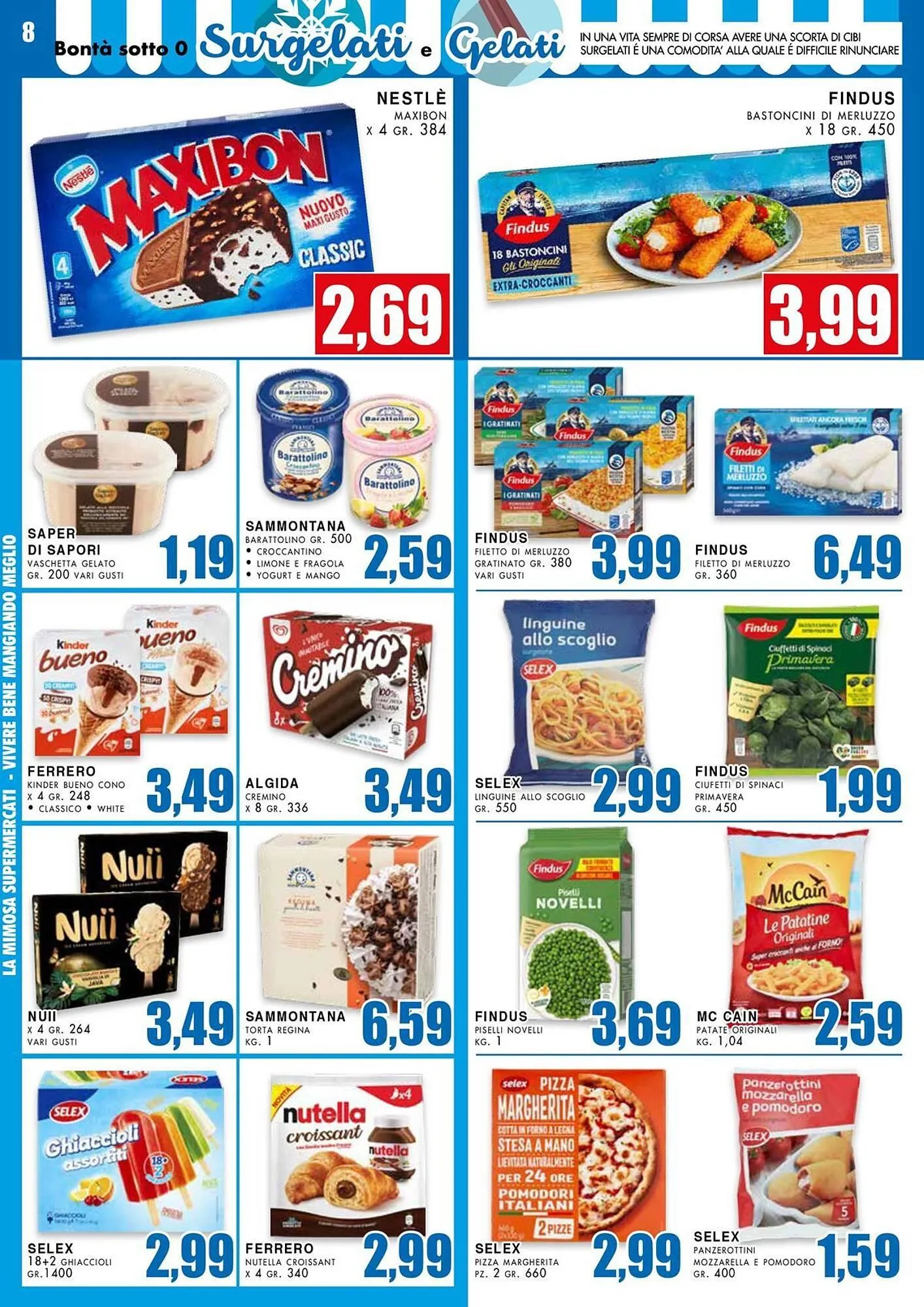 Volantino La Mimosa Supermercati da 30 giugno a 13 luglio di 2025 - Pagina del volantino 8