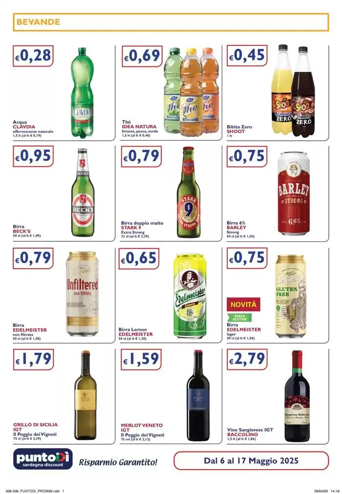 OFFERTE VALIDE DAL 6 AL 17 MAGGIO 2025 da 7 maggio a 17 maggio di 2025 - Pagina del volantino 8