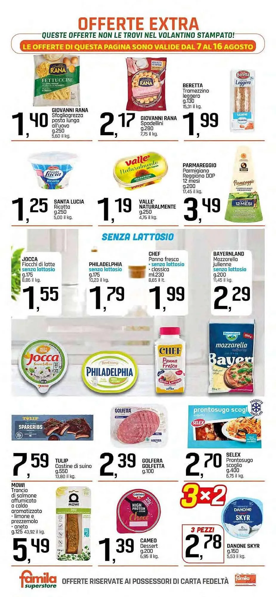 Volantino Famila Superstore da 7 agosto a 16 agosto di 2025 - Pagina del volantino 19