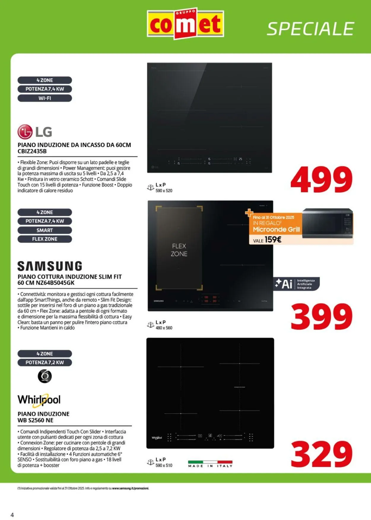 Comet Volantino attuale da 24 ottobre a 29 ottobre di 2025 - Pagina del volantino 4