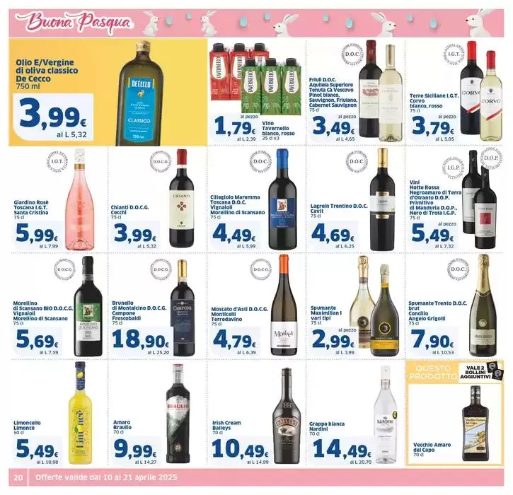 Buona Pasqua, Superstore da 10 aprile a 21 aprile di 2025 - Pagina del volantino 20