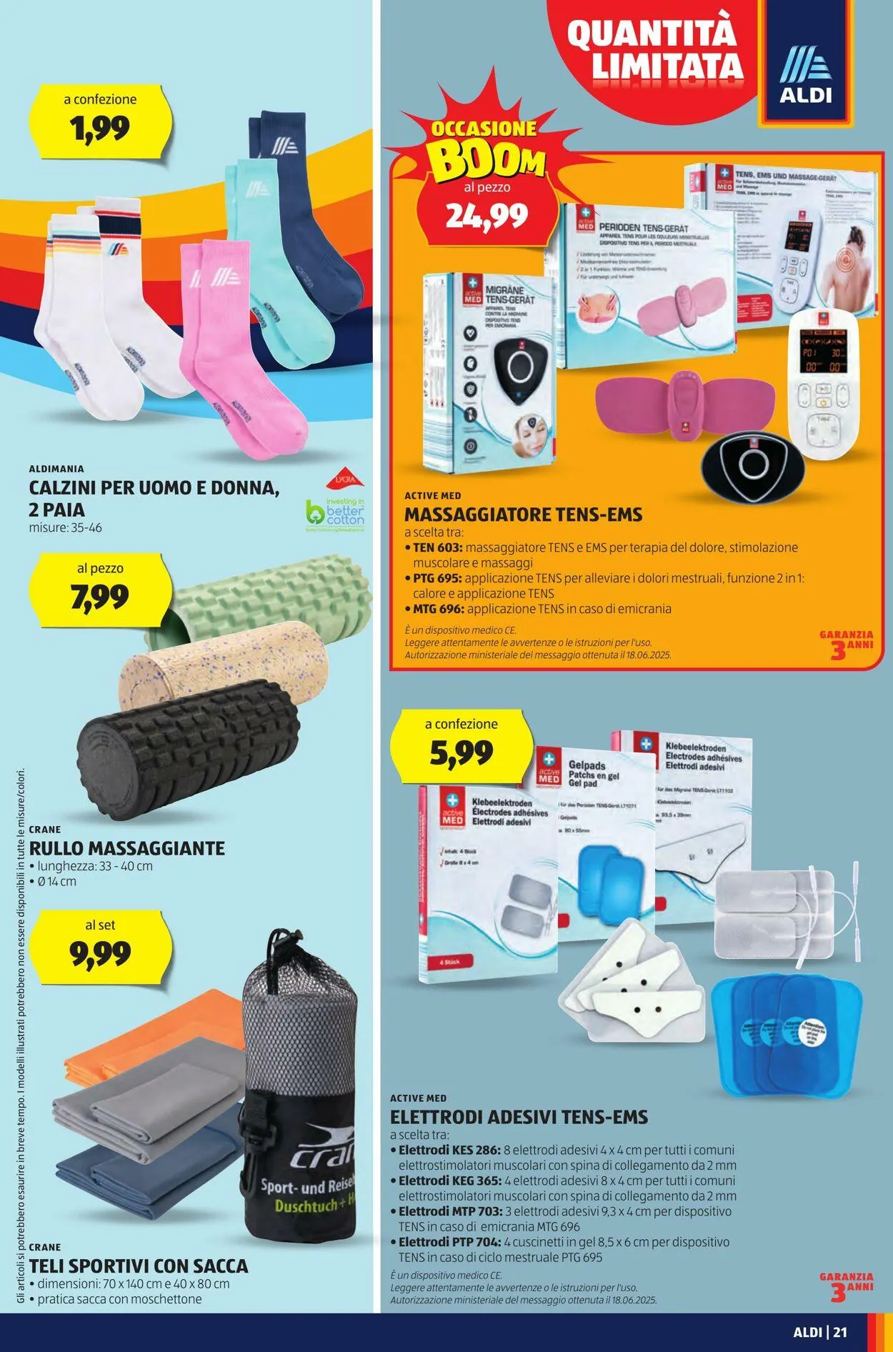 Aldi Volantino attuale da 28 luglio a 3 agosto di 2025 - Pagina del volantino 21
