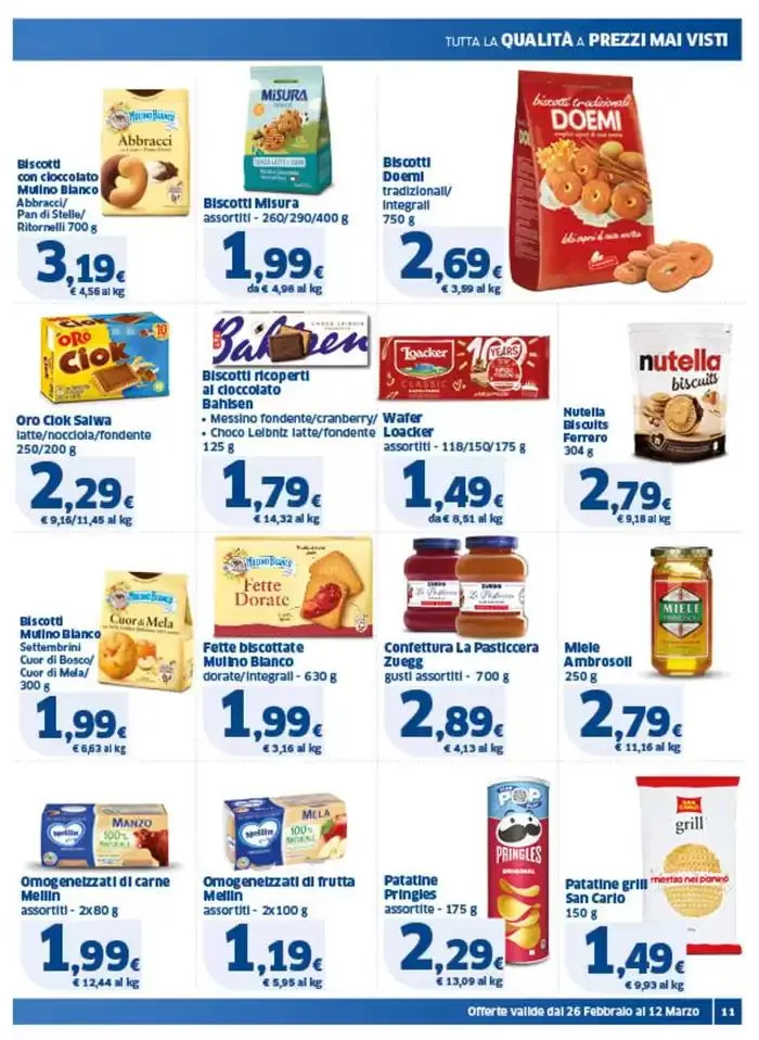 Sapori di casa da 26 febbraio a 12 marzo di 2025 - Pagina del volantino 11