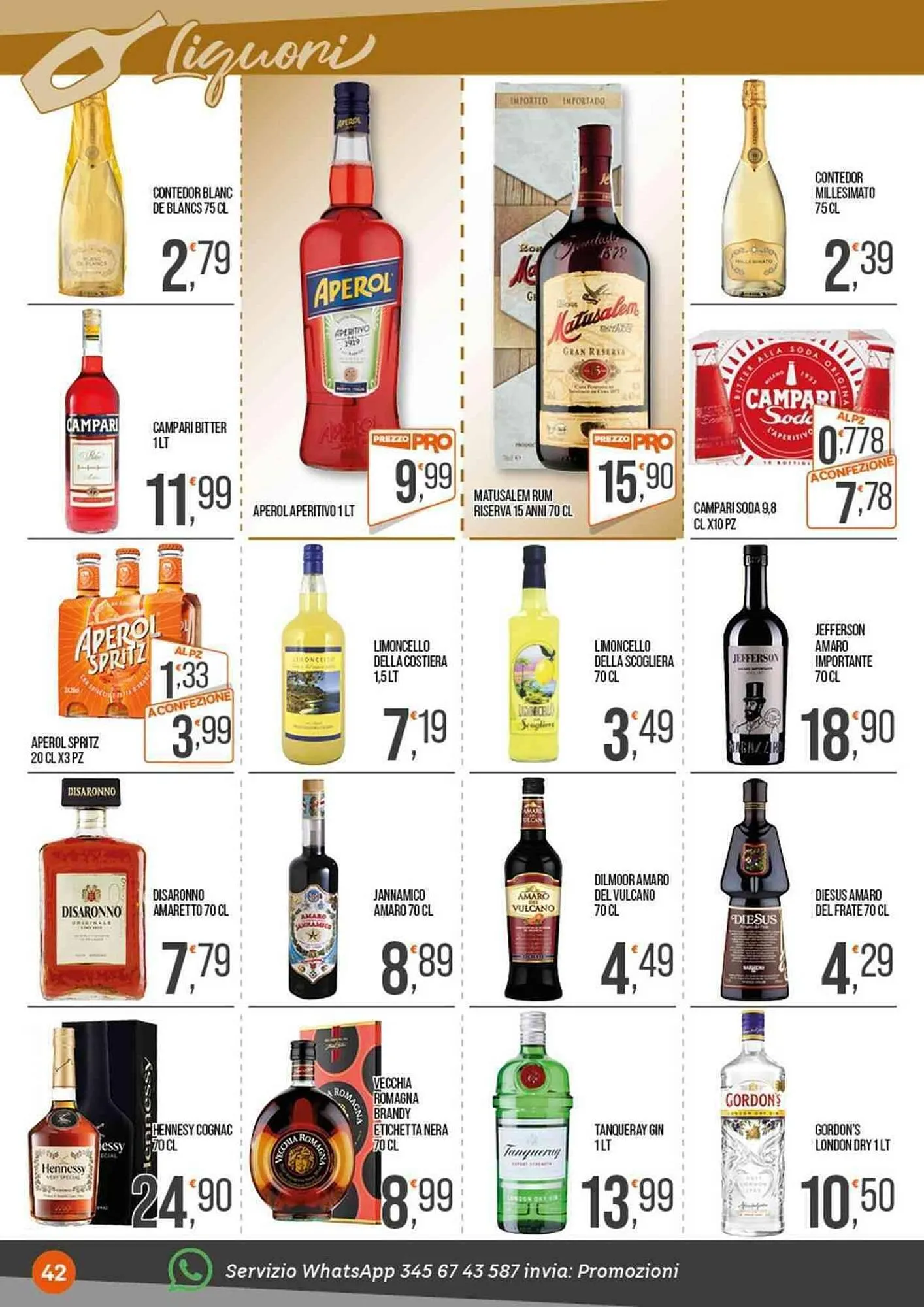 Volantino Cash pro da 7 luglio a 20 luglio di 2025 - Pagina del volantino 42