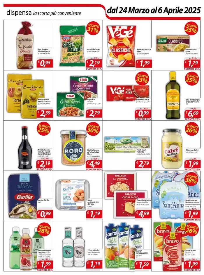 Con gli sconti da dimeglio, il Risparmio e tutto in Discesa! da 25 marzo a 6 aprile di 2025 - Pagina del volantino 6