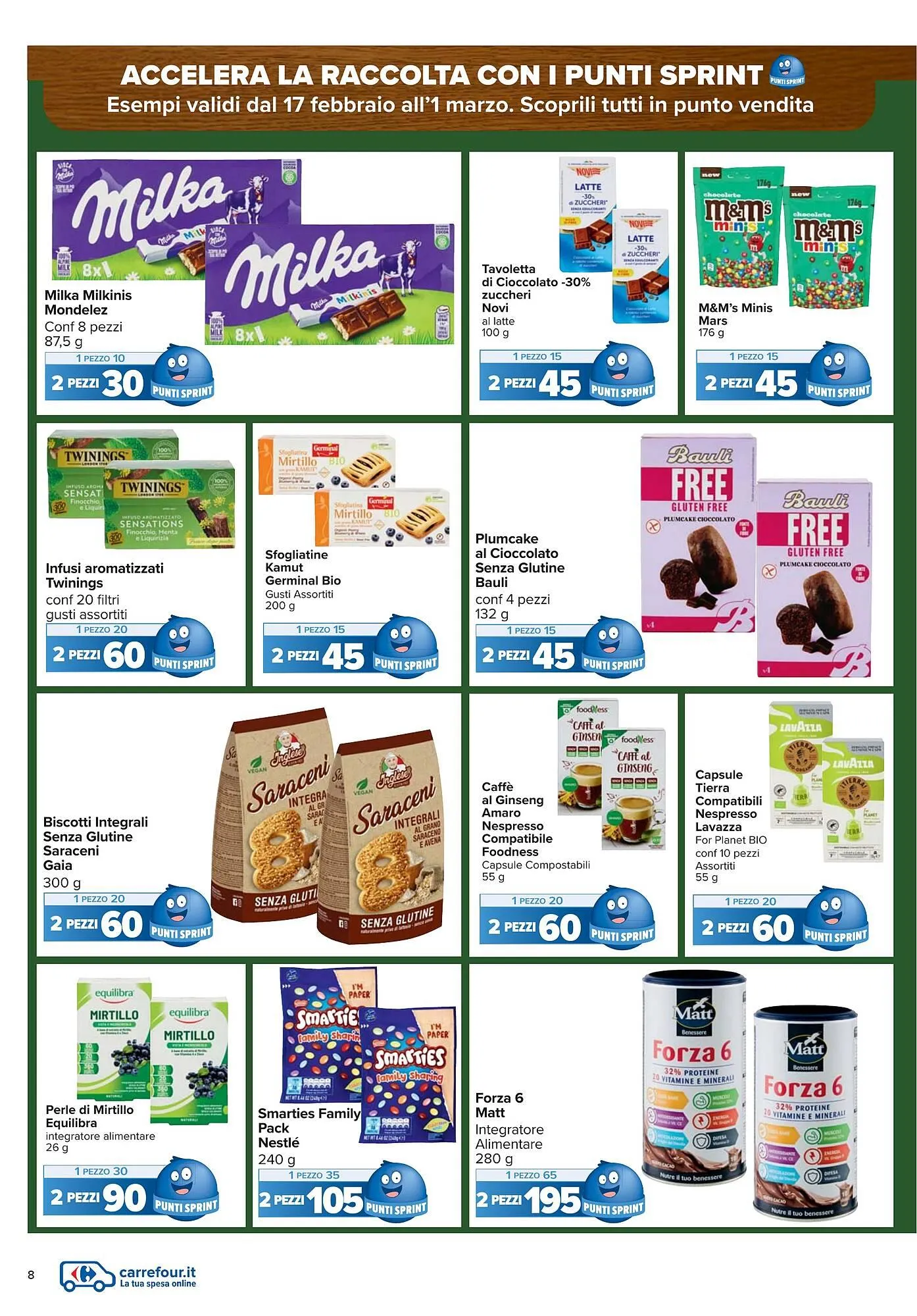 Volantino Carrefour da 17 febbraio a 1 marzo di 2026 - Pagina del volantino 8