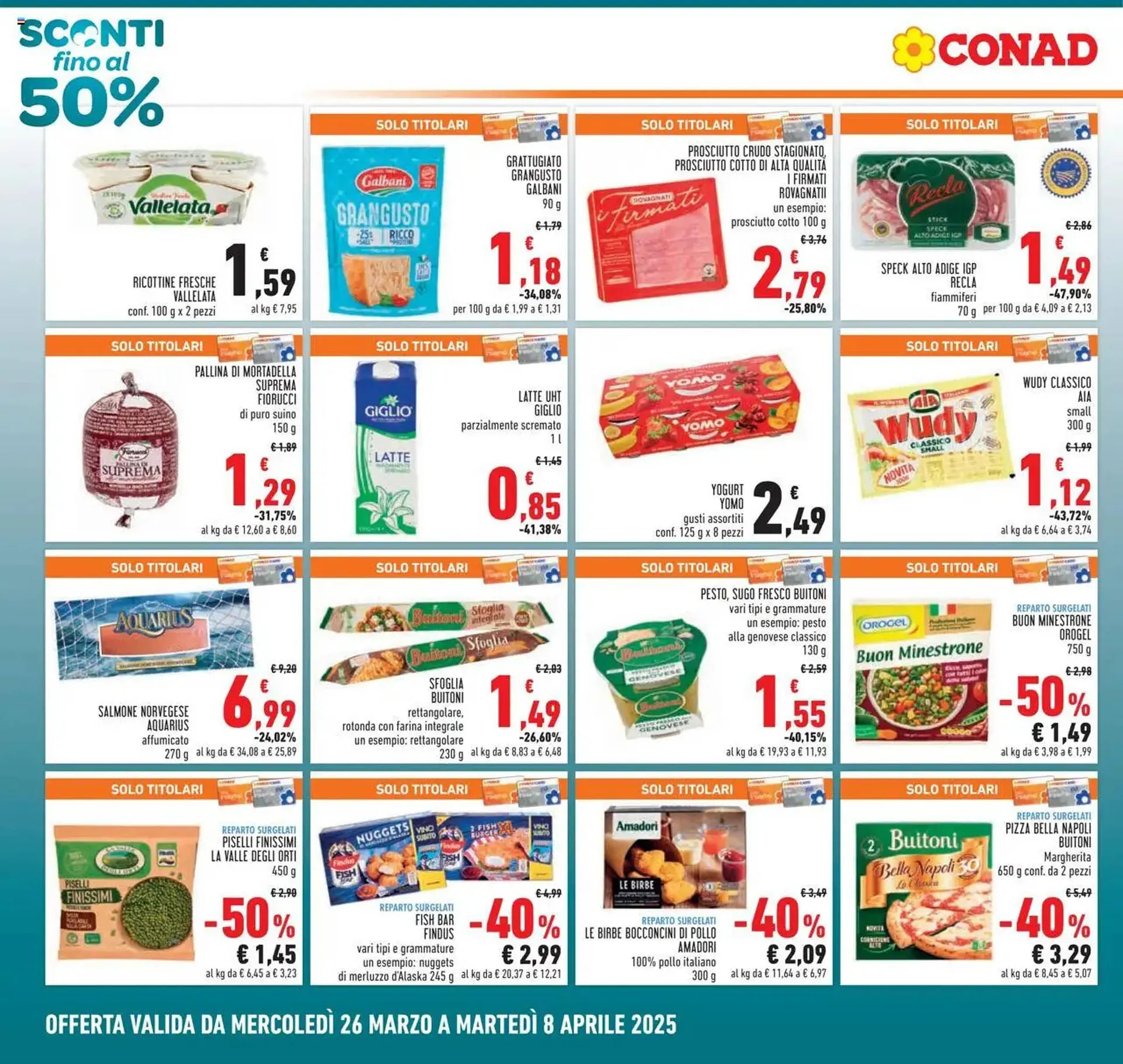 Volantino Conad da 26 marzo a 8 aprile di 2025 - Pagina del volantino 2
