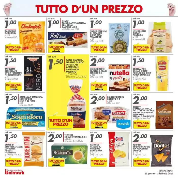 Tutto d'un prezzo da 22 gennaio a 5 febbraio di 2025 - Pagina del volantino 2