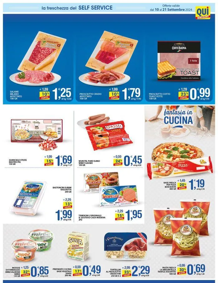 Buongiorno convenienza da 10 settembre a 21 settembre di 2024 - Pagina del volantino 3