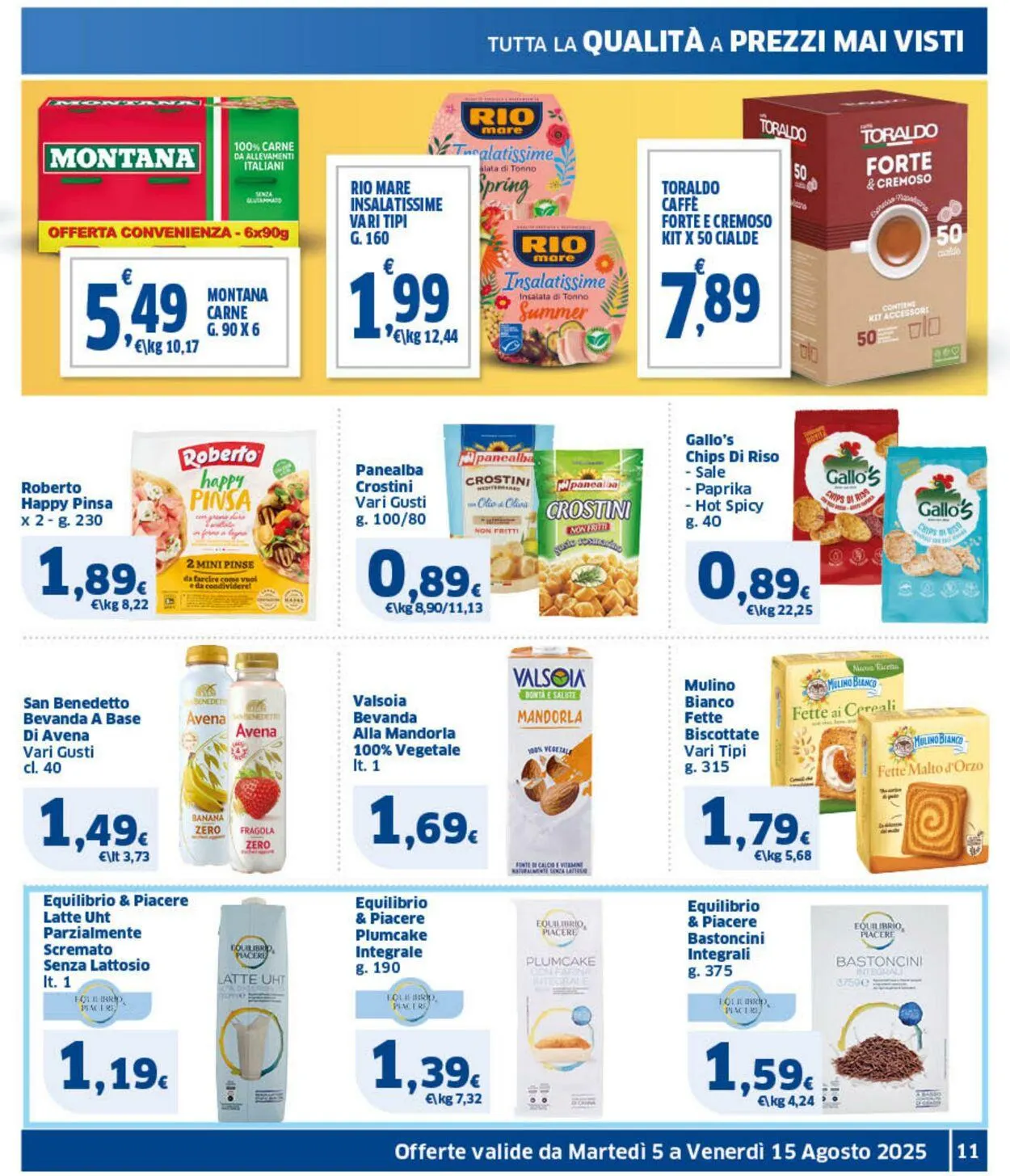 Sigma - Roma Volantino attuale da 5 agosto a 15 agosto di 2025 - Pagina del volantino 11