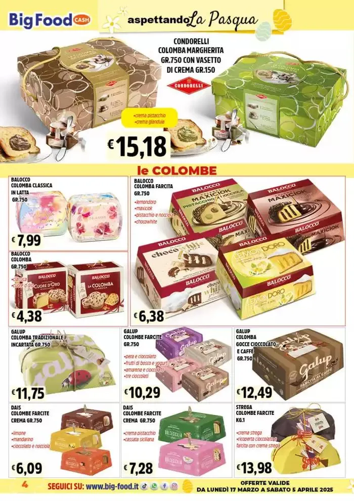 Aspenttando la pasqua da 17 marzo a 5 aprile di 2025 - Pagina del volantino 4