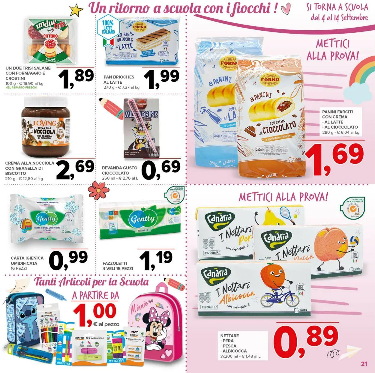 Todis Volantino attuale da 12 novembre a 26 novembre di 2025 - Pagina del volantino 21