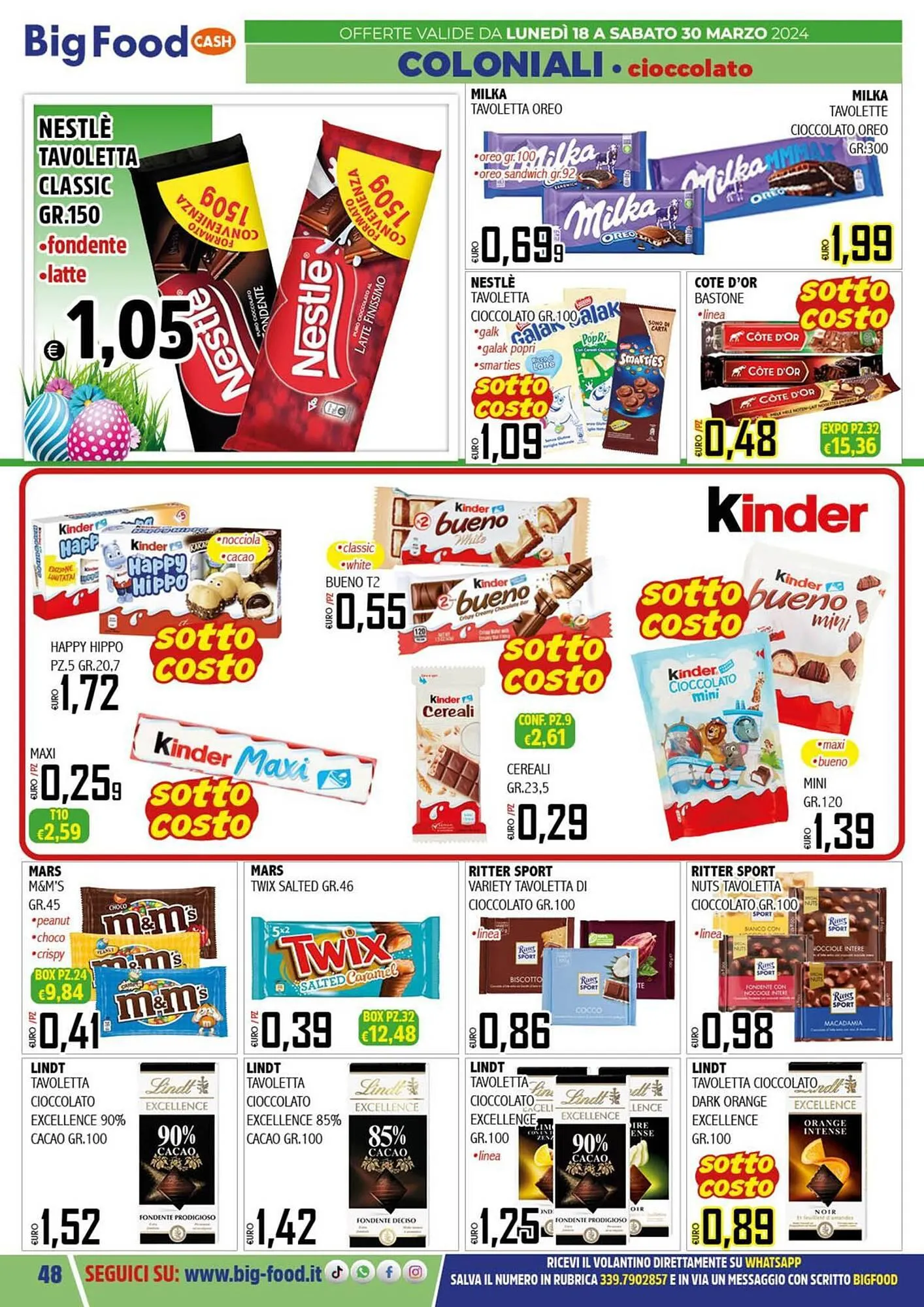 Volantino Big Food da 18 marzo a 30 marzo di 2024 - Pagina del volantino 48