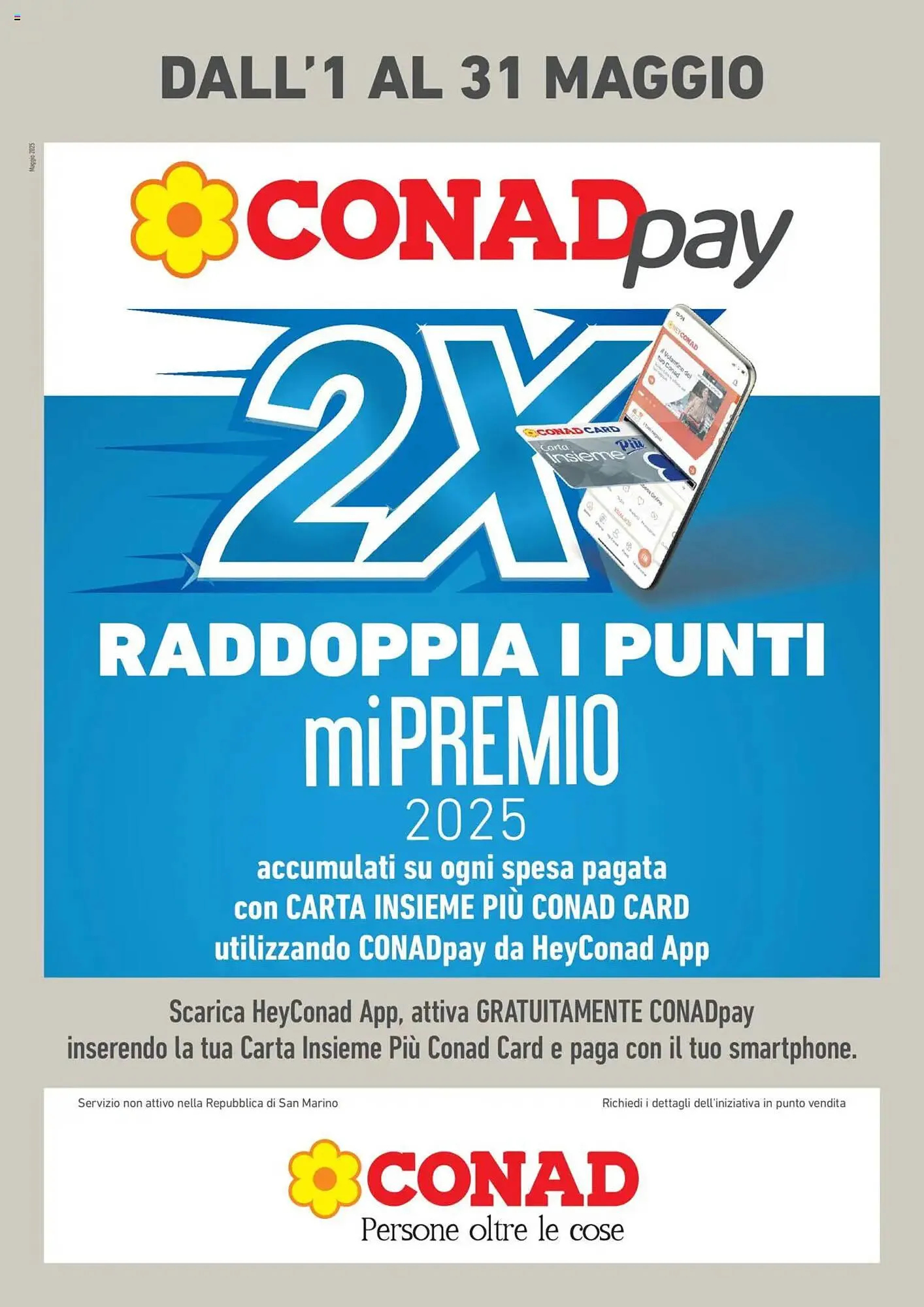 Volantino Conad da 1 maggio a 31 maggio di 2025 - Pagina del volantino 1