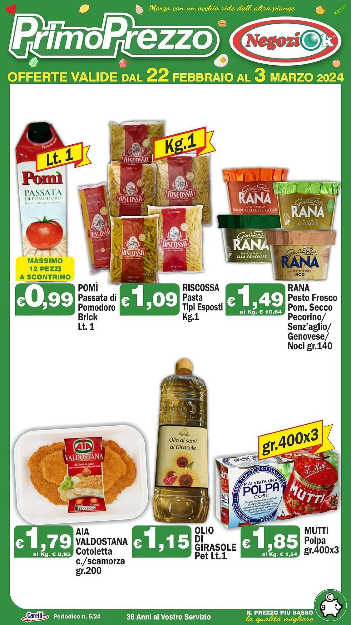 Volantino Primo Prezzo da 22 febbraio a 3 marzo di 2024 - Pagina del volantino 2