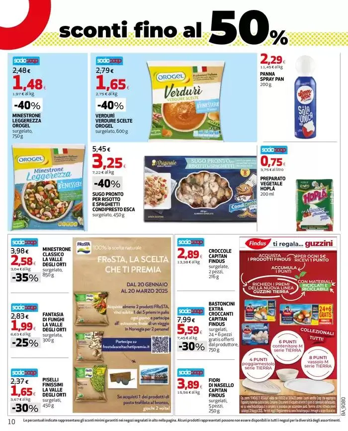 Sconti fino al 50% da 13 marzo a 26 marzo di 2025 - Pagina del volantino 10