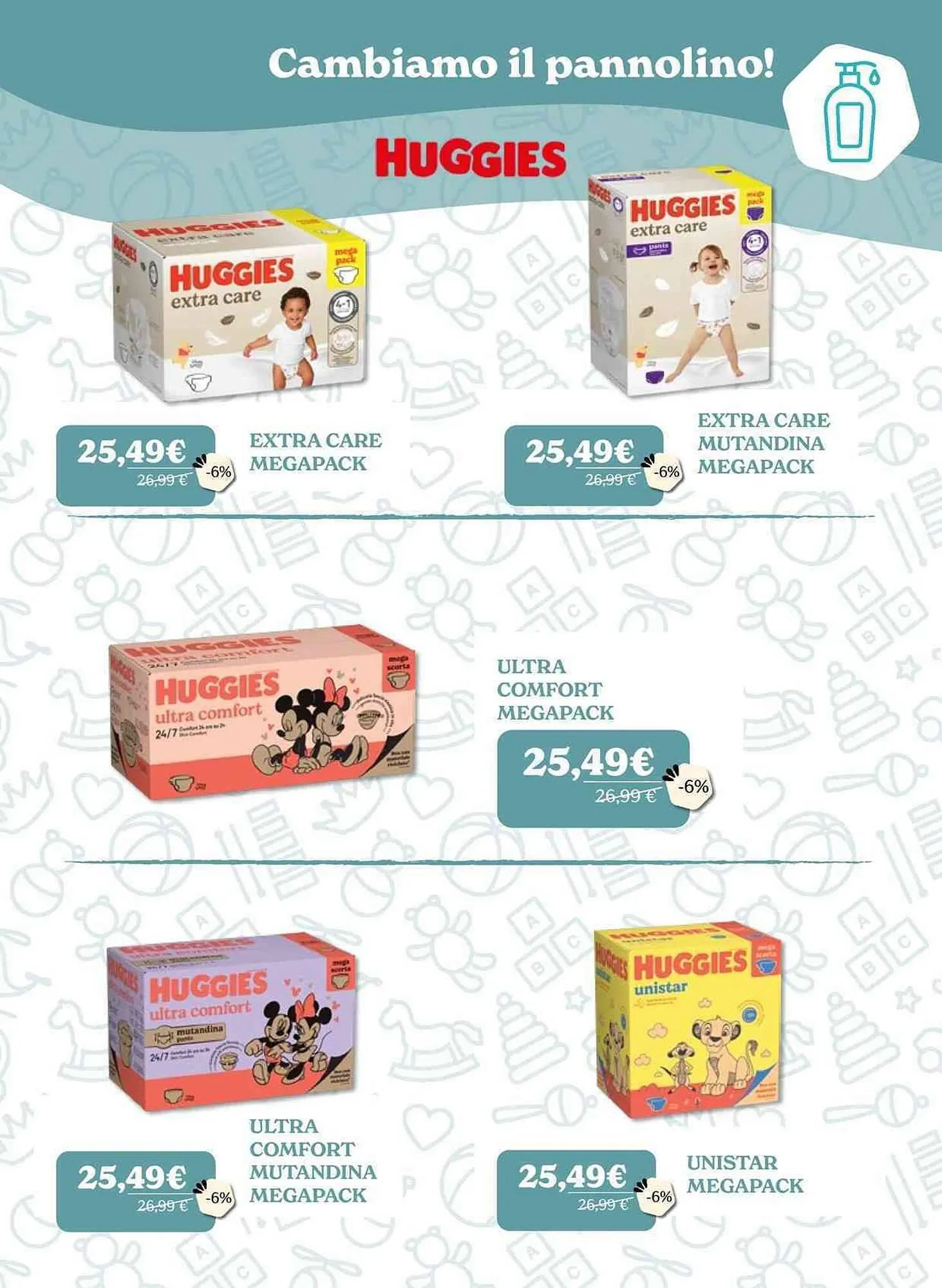 Volantino Iperbimbo da 6 aprile a 28 aprile di 2024 - Pagina del volantino 25