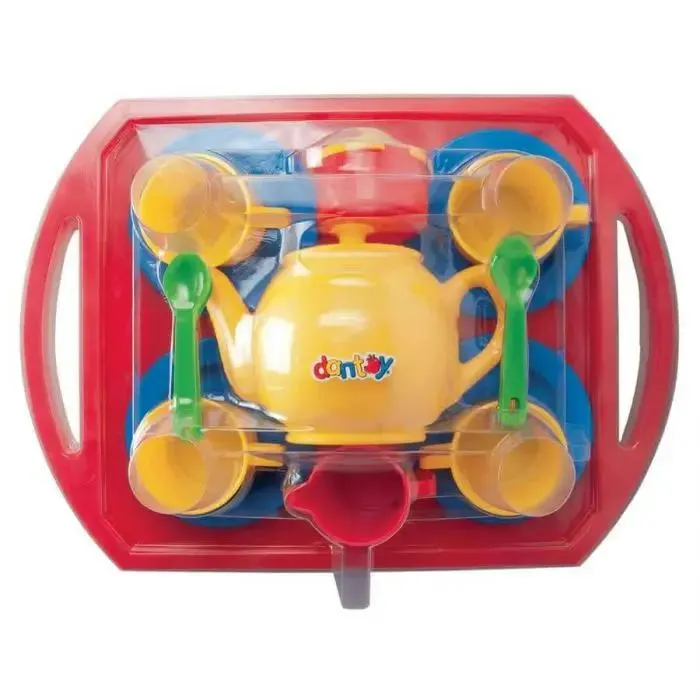 Servizio da tÈ e caffÈ in plastica - 18 pezzi