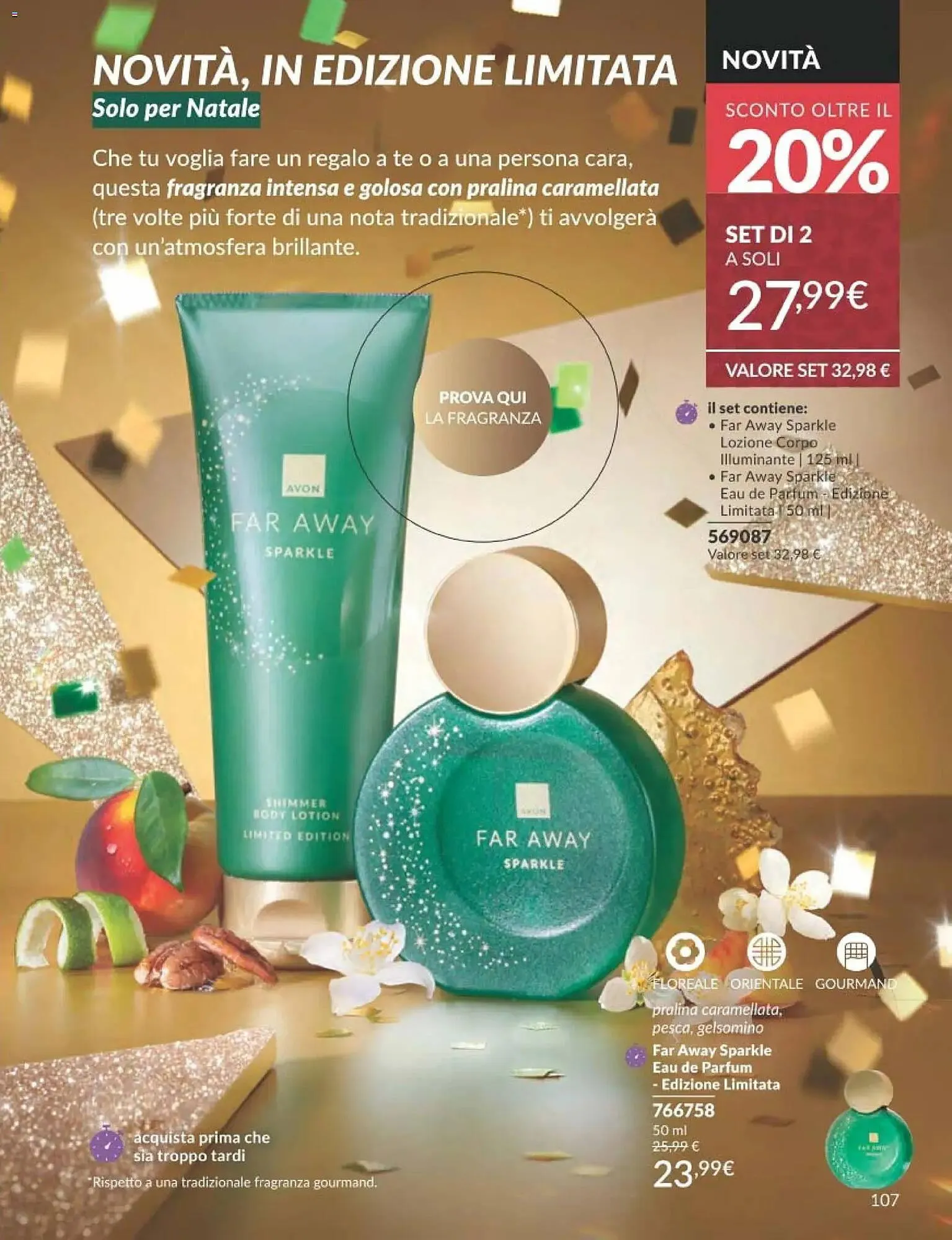 Catalogo Avon da 1 dicembre a 30 dicembre di 2025 - Pagina del volantino 107