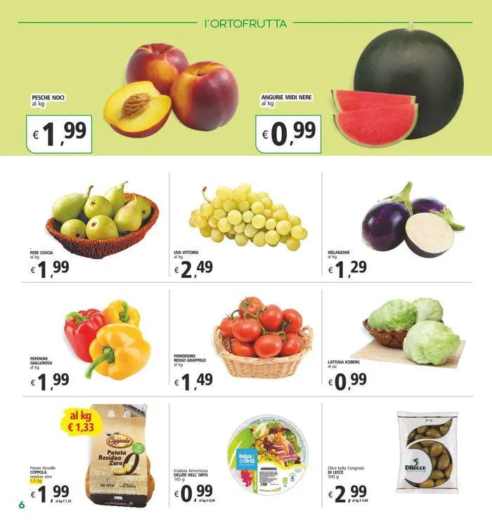 Prezzi tondi da 25 luglio a 7 agosto di 2024 - Pagina del volantino 6