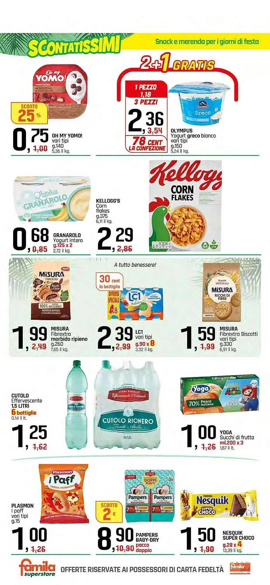 Volantino Famila Superstore da 7 agosto a 16 agosto di 2025 - Pagina del volantino 14