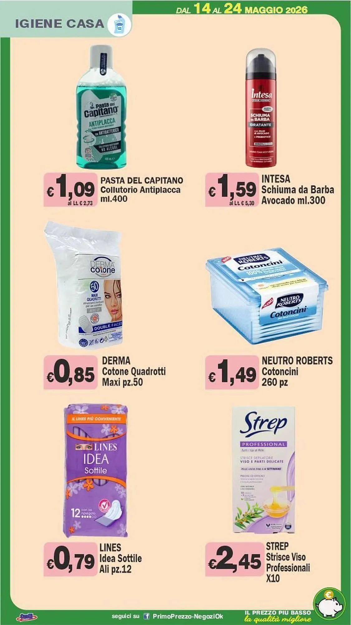 Volantino Primo Prezzo da 14 maggio a 24 maggio di 2026 - Pagina del volantino 26