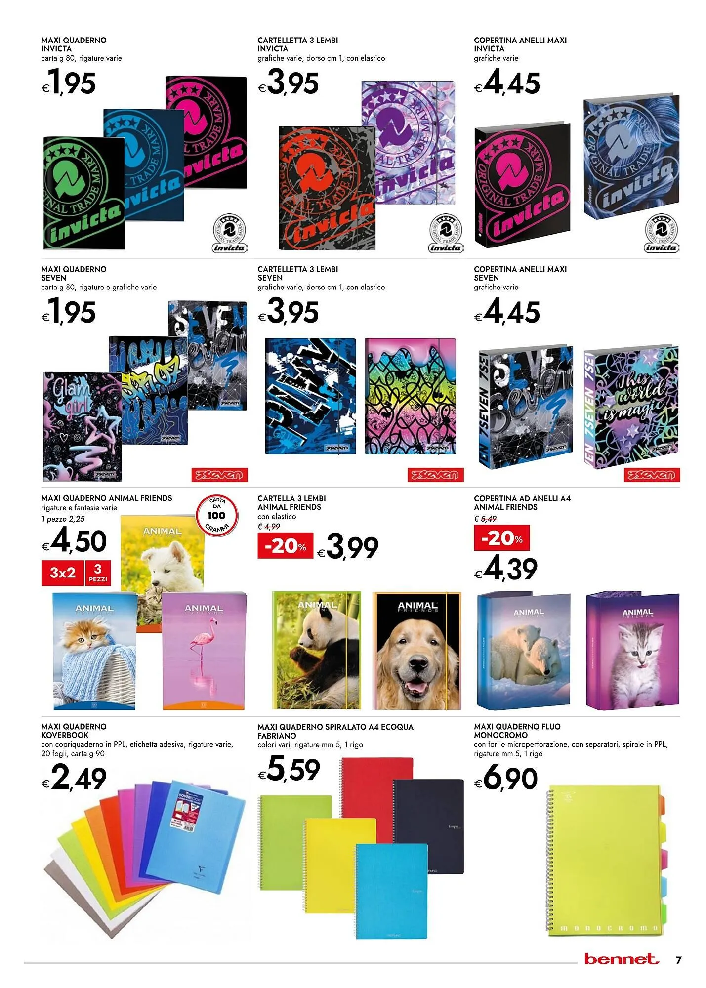 volantino Bennet da 31 agosto a 17 settembre di 2025 - Pagina del volantino 7