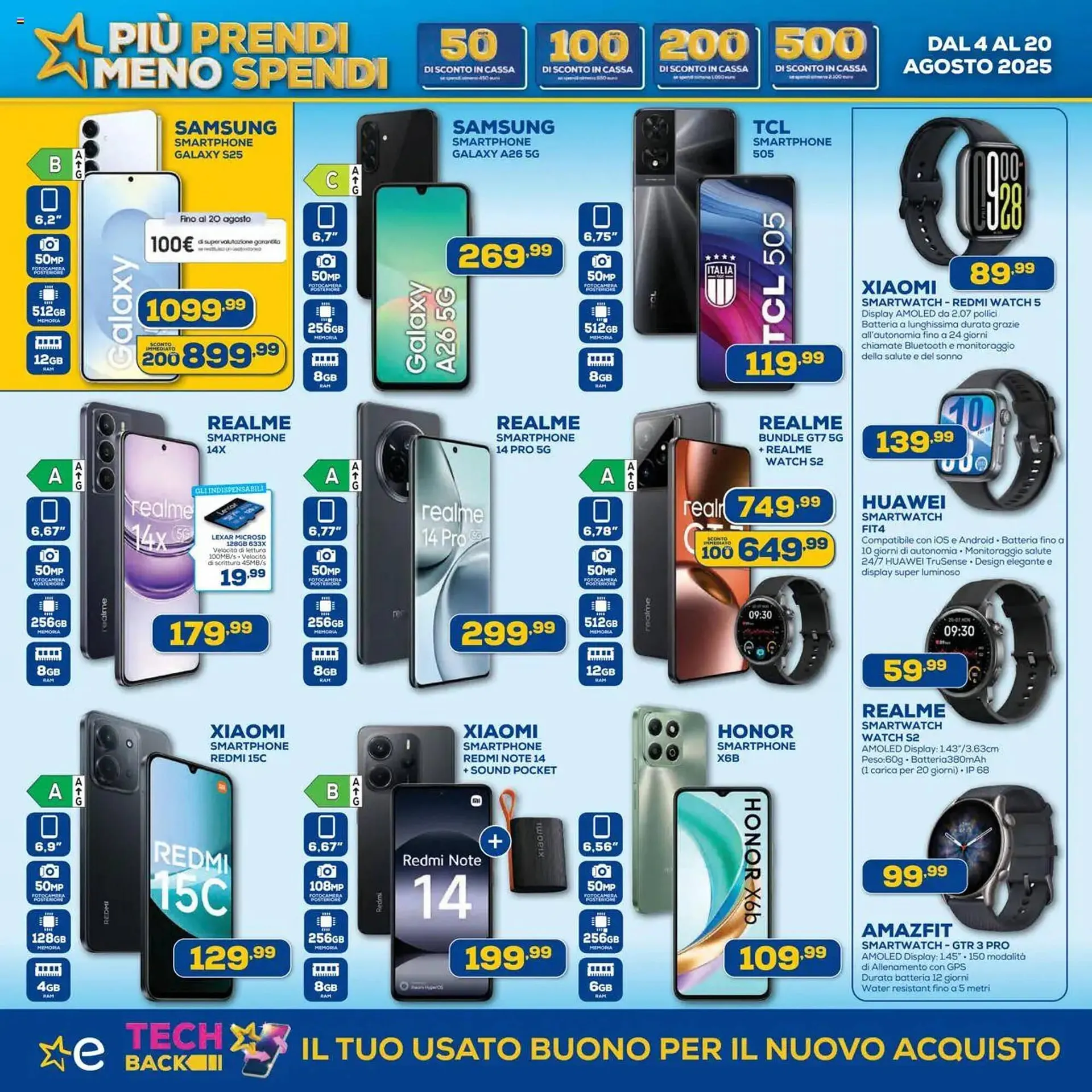 Volantino Euronics da 4 agosto a 20 agosto di 2025 - Pagina del volantino 4