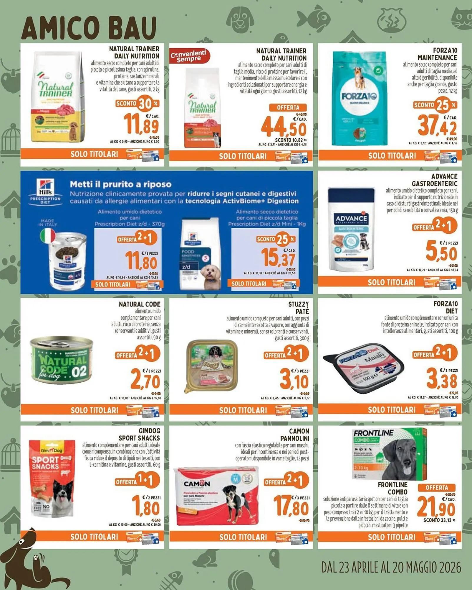Volantino Pet Store Conad da 23 aprile a 20 maggio di 2026 - Pagina del volantino 2