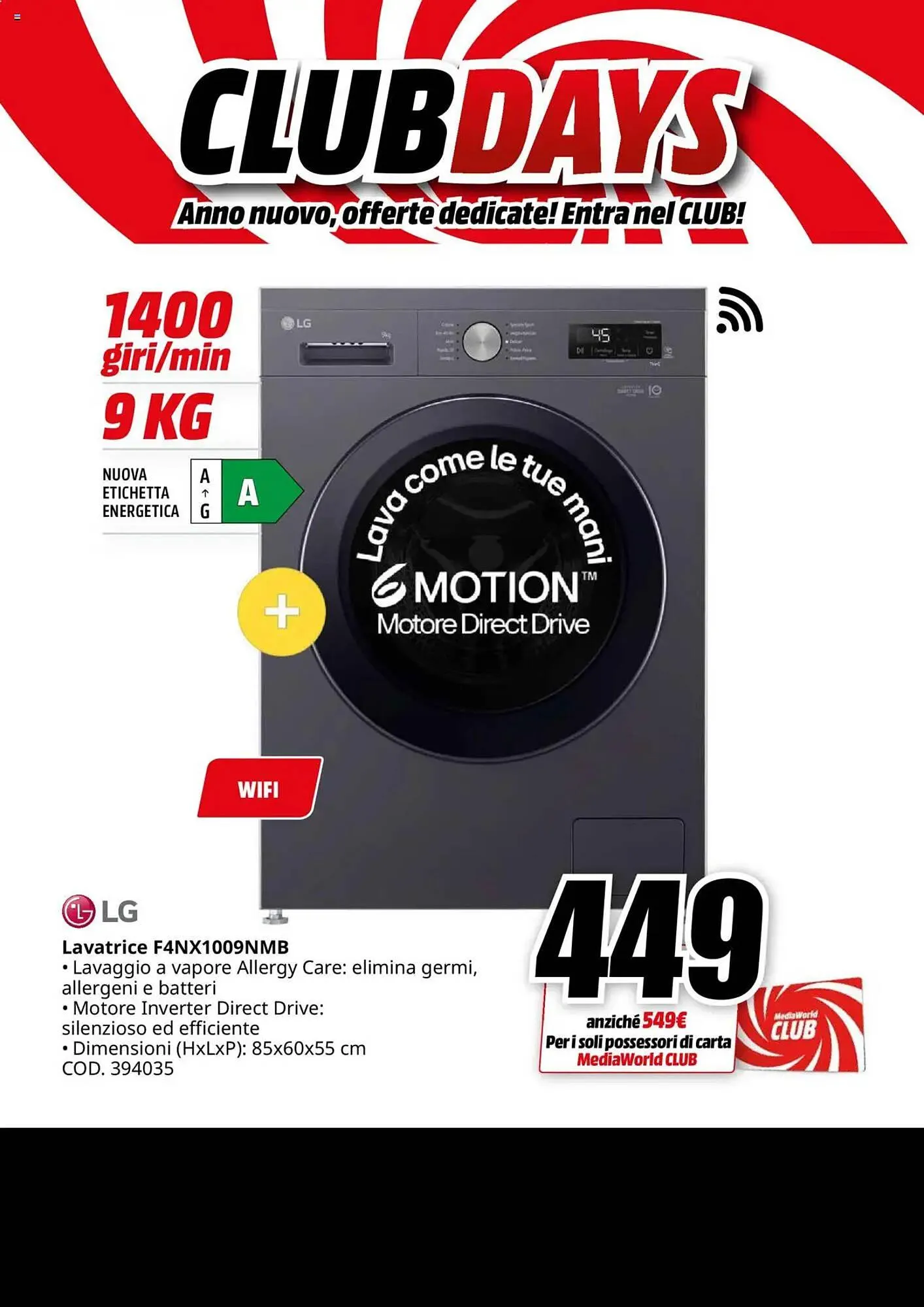 Volantino MediaWorld da 26 dicembre a 3 gennaio di 2025 - Pagina del volantino 48