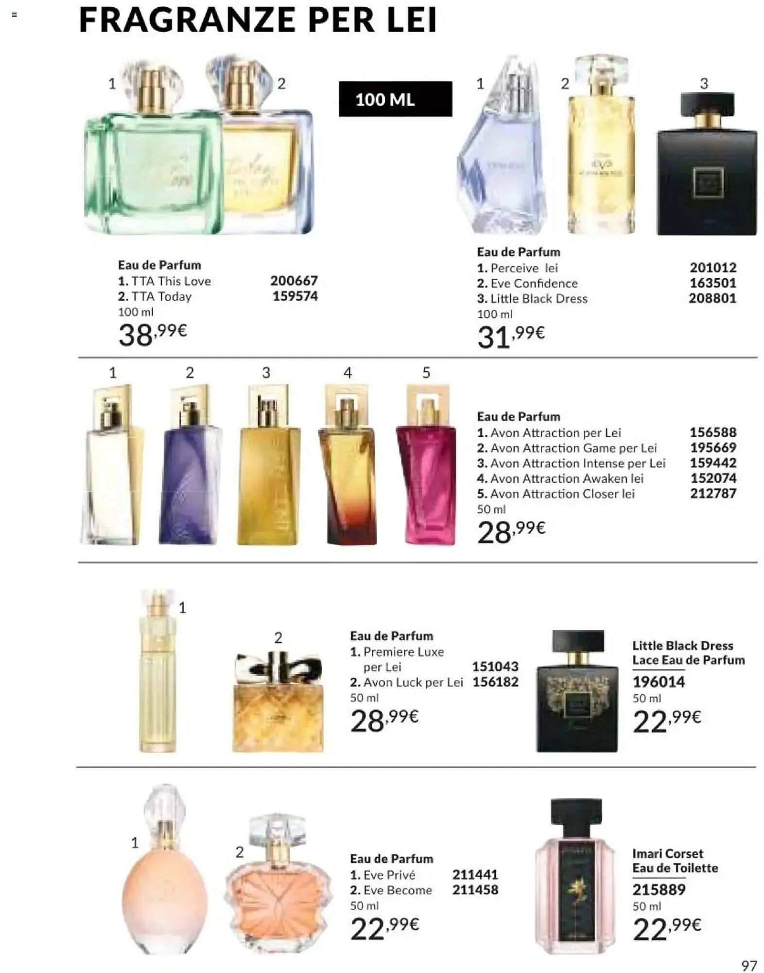 Volantino Avon da 1 marzo a 31 marzo di 2025 - Pagina del volantino 97