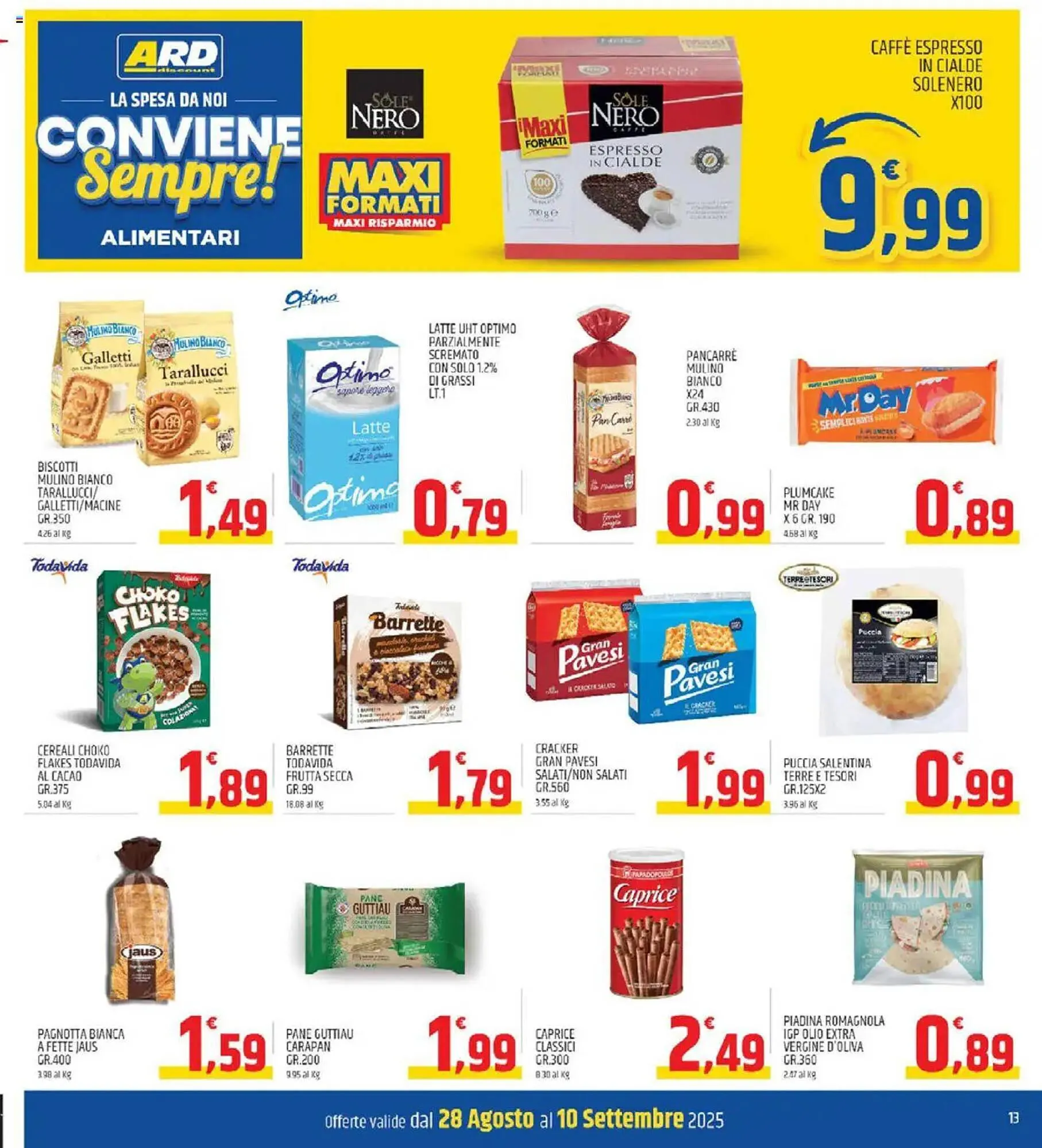 Volantino Ard Discount da 28 agosto a 10 settembre di 2025 - Pagina del volantino 13