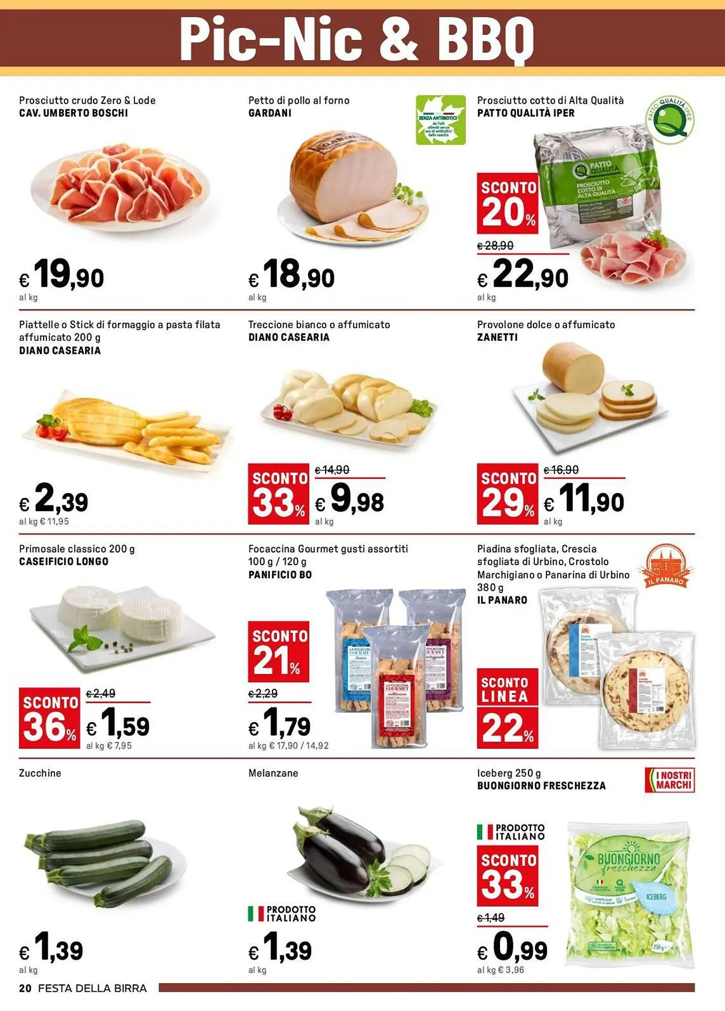 Volantino Iper La Grande da 28 luglio a 17 agosto di 2025 - Pagina del volantino 20