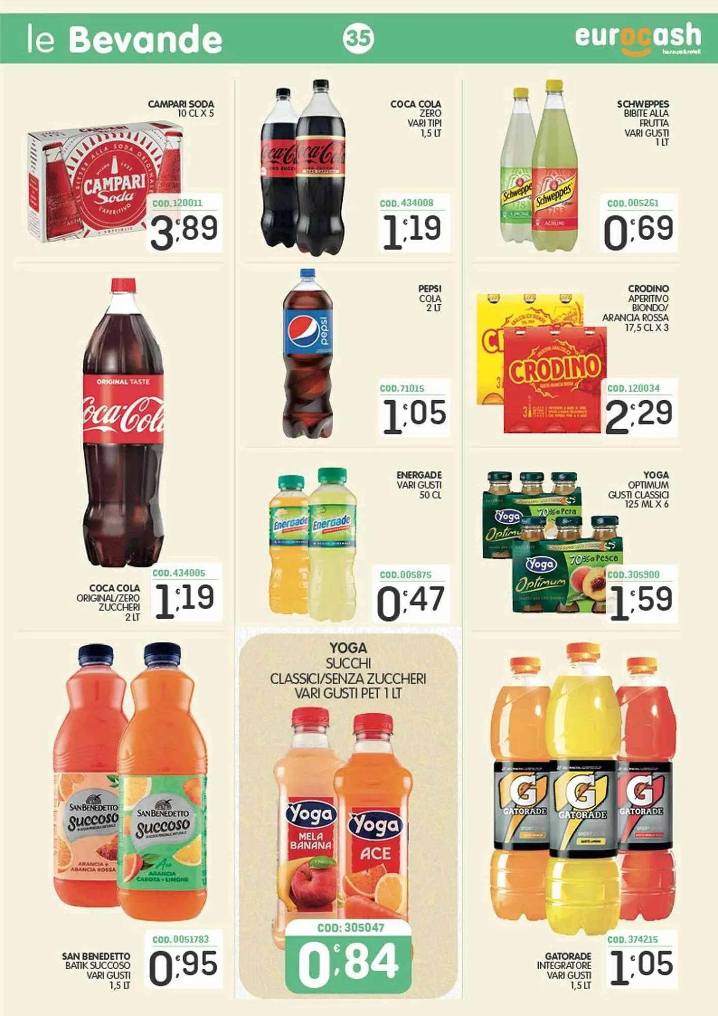 Volantino Eurocash da 16 marzo a 5 aprile di 2026 - Pagina del volantino 35