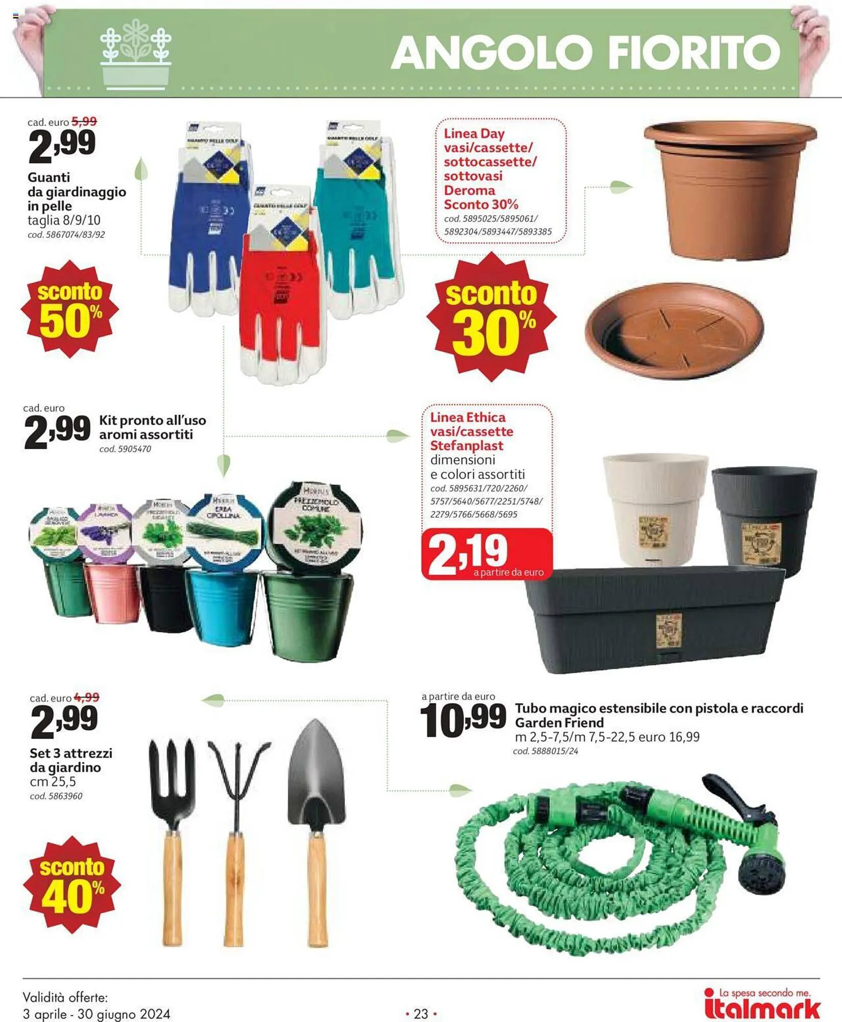 Volantino Italmark da 3 aprile a 30 giugno di 2024 - Pagina del volantino 23