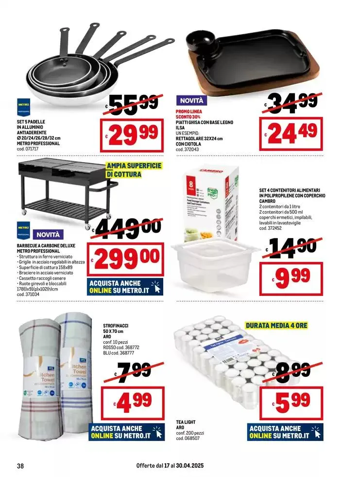 Offerte per Te -Area 1 da 22 aprile a 30 aprile di 2025 - Pagina del volantino 38